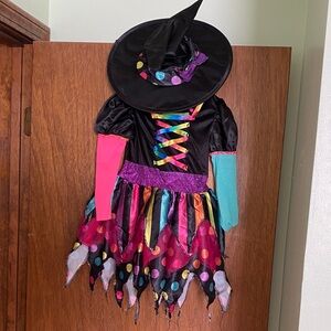 Colorful Witch Costume for Kids